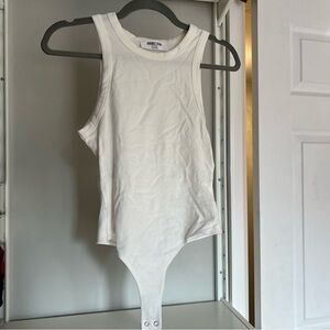 Plain White Bodysuit